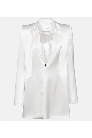 GALVAN Novia - vestido blazer Leith de satén