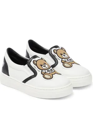 Moschino Zapatillas Teddy Bear de piel