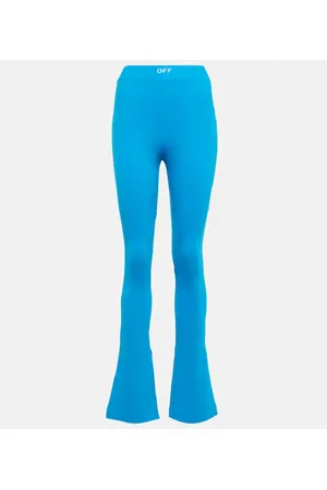 OFF-WHITE Leggings de jersey con bajo dividido