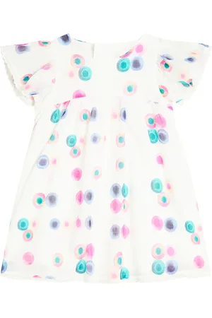 Chloé Chloé Kids Bebé - vestido de algodón estampado