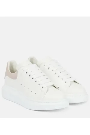 Alexander McQueen Zapatillas Oversized de piel
