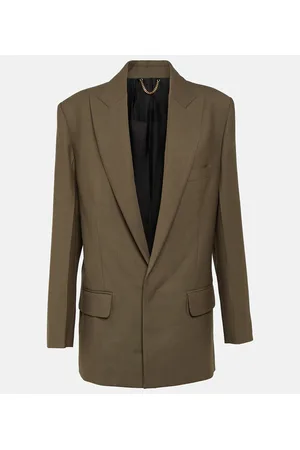 Victoria Beckham Blazer de botonadura simple