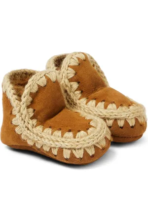 Mou Bebé - botines de ante con borrego