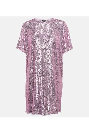 Tom Ford Vestido camisero con lentejuelas