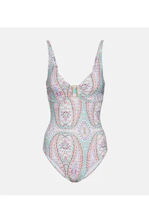 Melissa Odabash Bañador Tuscany de paisley