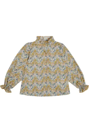 PAADE Blusa de algodón floral