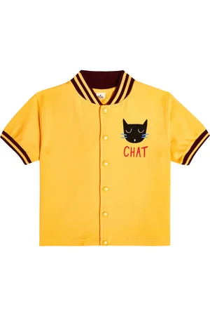 Jelly Mallow Camisa bowling Chat de algodón