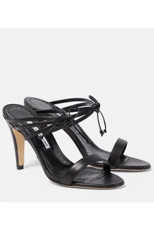 Manolo Blahnik Mules Bomasan 90 de piel