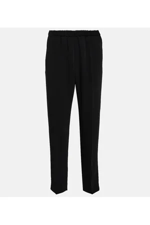 DRIES VAN NOTEN Pantalones tapered de tiro alto