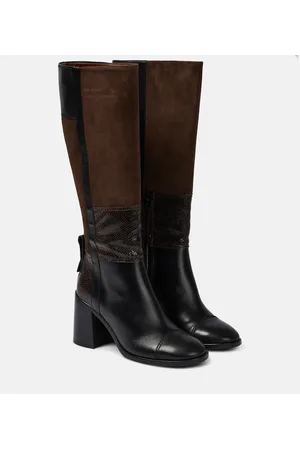 See by Chloé See By Chloé Botas altas de ante y piel