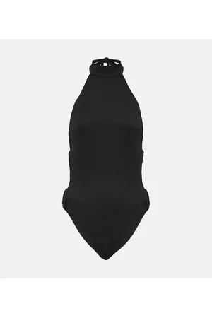 ALEXANDRA MIRO Bañador Carey con cuello halter