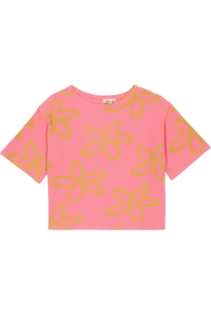 Jelly Mallow Camiseta de algodón floral