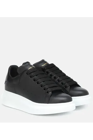 Alexander McQueen Zapatillas Oversized de piel
