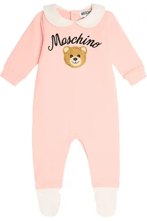 Moschino Bebé - body Teddy Bear de jersey en mezcla de algodón