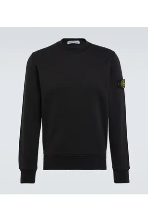 Stone Island Sudadera de jersey de algodón