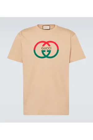 Gucci Camiseta de jersey de algodón con GG