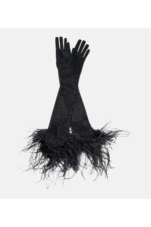 Oseree Oséree Guantes Lumière Plumage metalizados