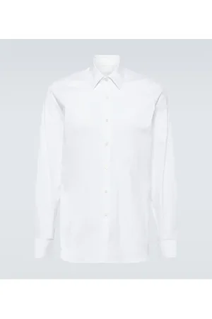 Prada Camisa de mezcla de algodón
