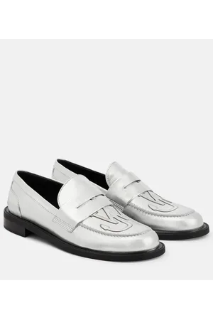 J.W.Anderson Mocasines de piel con logo