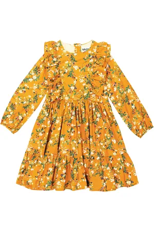 Molo Vestido Clea de mezcla de algodón floral