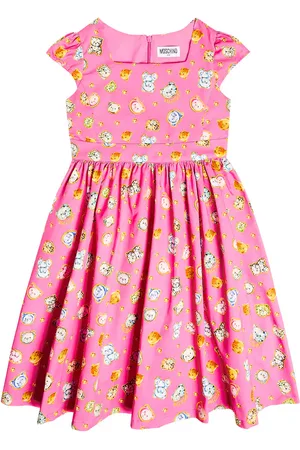 Moschino Vestido Teddy Bear de algodón