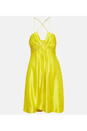 Dorothee Schumacher Vestido corto en mezcla de cáñamo