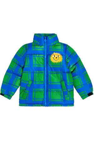 Stella McCartney Chaqueta acolchada a cuadros