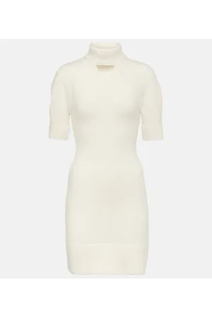 Patou Vestido corto de mezcla de alpaca