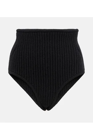 Alaïa Alaïa Slips en mezcla de lana