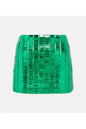 The Attico Minifalda Rue con lentejuelas
