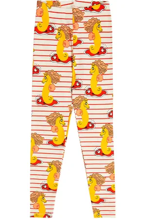 Mini Rodini Leggings en mezcla de algodón estampados