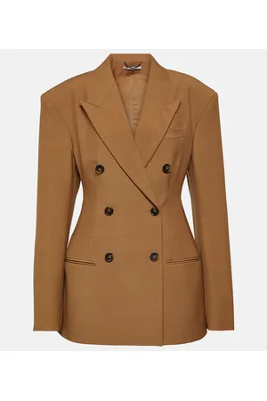 Stella McCartney Blazer cruzado de lana