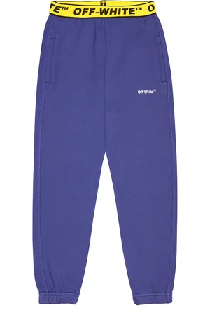 OFF-WHITE Pantalones de chándal de algodón