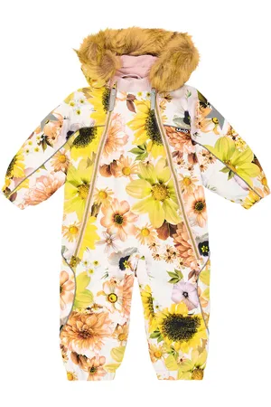 Molo Bebé - traje de nieve Pyxis Fur floral