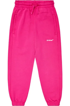 OFF-WHITE Pantalones deportivos de algodón