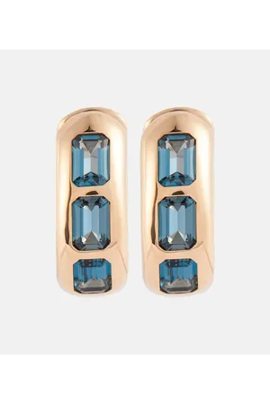 Pomellato Pendientes Iconica en oro de 18 ct con topacios