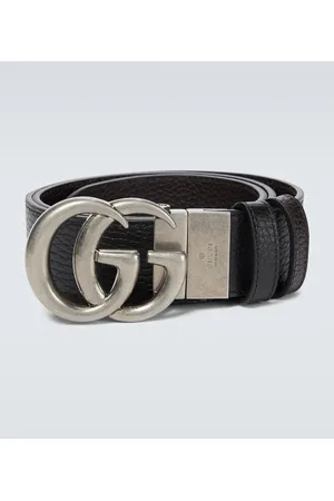 Gucci Cinturón GG Marmont de piel