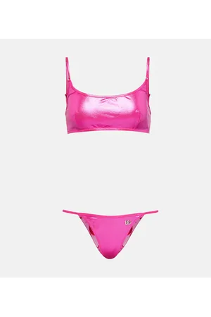 Dolce & Gabbana Bikini metalizado