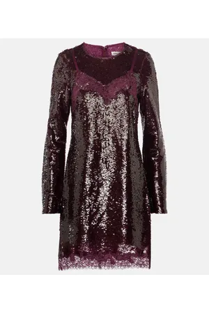 Simkhai Vestido corto con lentejuelas