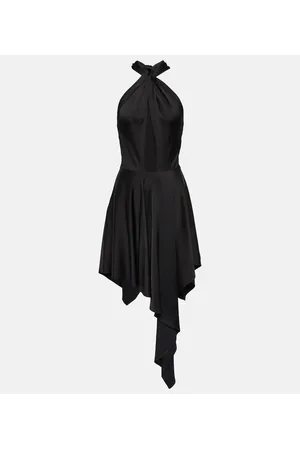 Stella McCartney Vestido asimétrico con aberturas