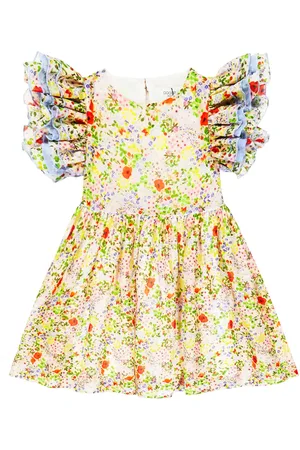 PAADE Vestido de algodón y seda floral