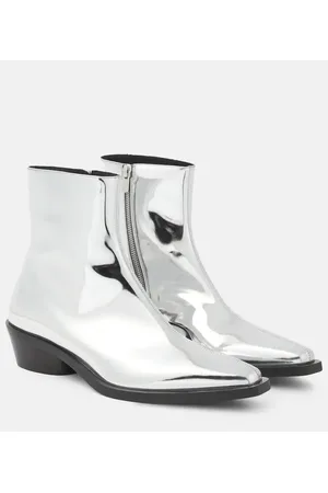 Proenza Schouler Botines Bronco metalizados