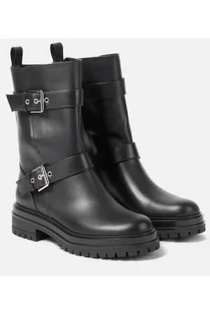 Gianvito Rossi Botines Thiago de piel