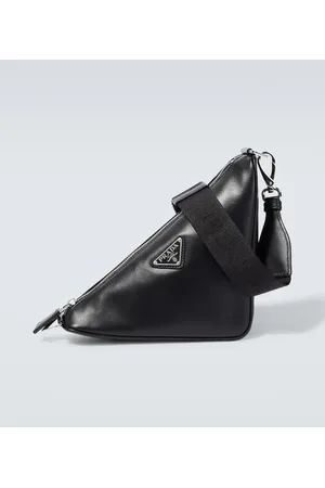 Prada Bolso al hombro Triangle de piel
