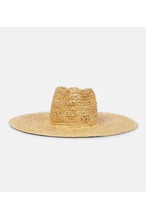 Ruslan Baginskiy Fedora de paja con logo