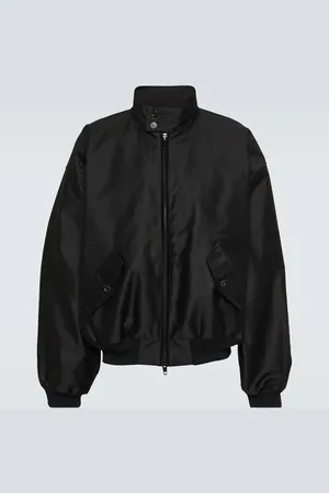 Balenciaga Chaqueta bomber Harrington de algodón