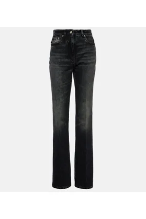 Salvatore Ferragamo Jeans flared de tiro alto