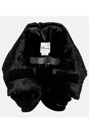 NOIR KEI NINOMIYA Top de terciopelo