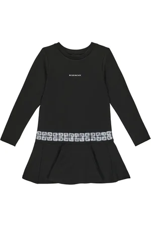 Givenchy Vestido en mezcla de algodón con 4G