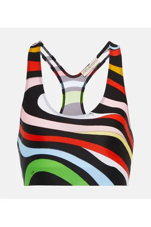 Puccini Tank top cropped estampado